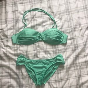 Two piece bathing suit